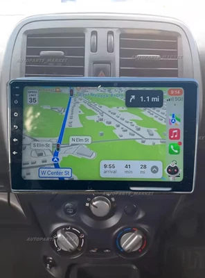 4+64G Carplay For Nissan March 2012-2017 Android 14 Car Stereo Radio GPS Player Foto 1 de 4