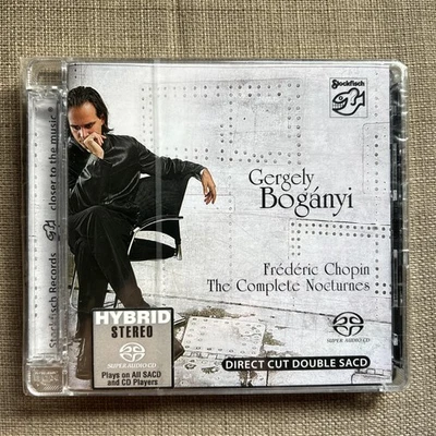 Chopin Complete Nocturnes BOGANYI Piano Audiophile STOCKFISCH Double SACD SEALED - Image 1 of 4