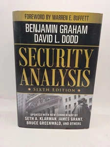 Security Analysis: Sixth Edition, Foreword by Warren Buffett by Benjamin Graham - Picture 1 of 7