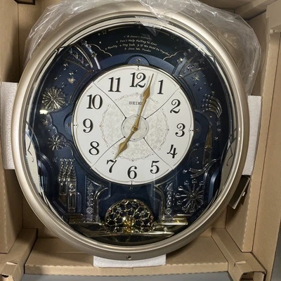 Seiko Starry Night Melodies In Motion Wall Clock - Image 1 of 4