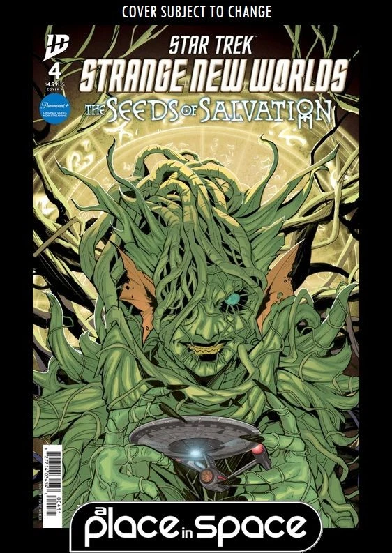 STAR TREK: STRANGE NEW WORLDS - THE SEEDS OF SALVATION #4A TRAVIS MERCER (WK50)