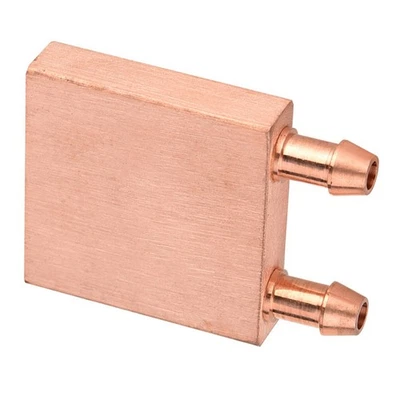 Copper Water Cooling Block For Graphics GPU Head CPU 40 * 40 * 10mm - Image 1 of 4