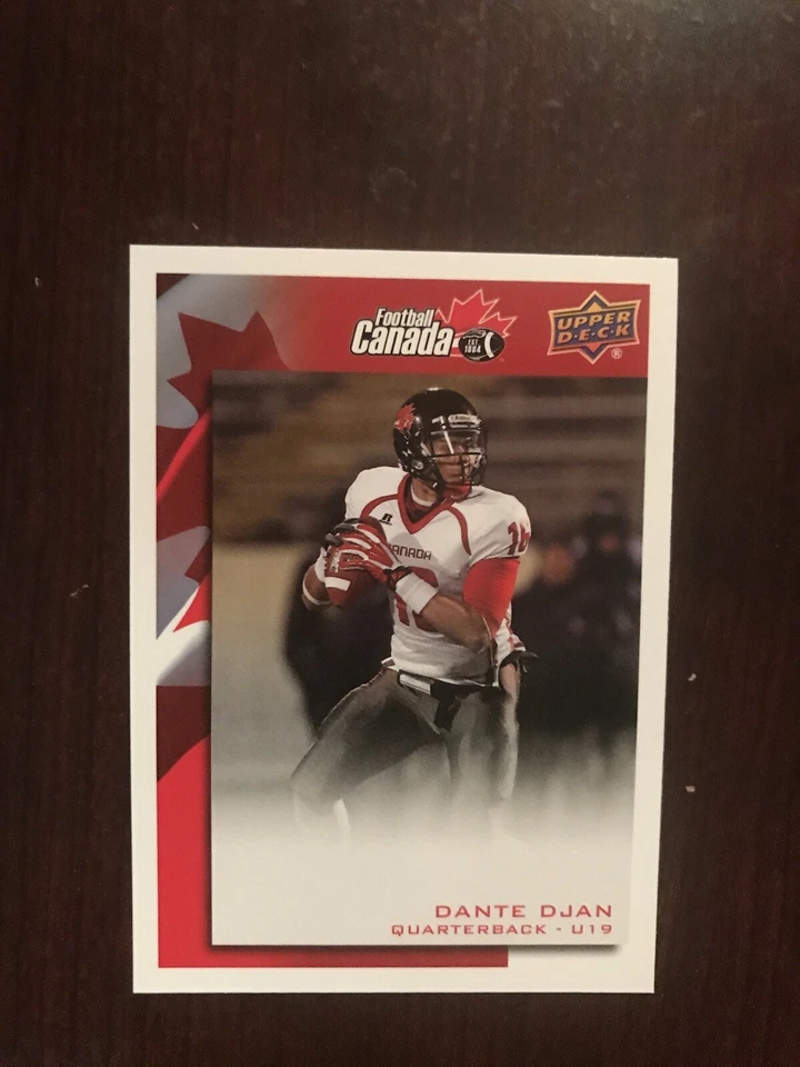 2014 Upper Deck USA Football Team Canada #C30 - Dante Djan - Image 1 of 2