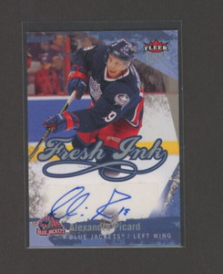 2007-08 Ultra Fresh Ink Autograph #FIAP Alexandre Picard