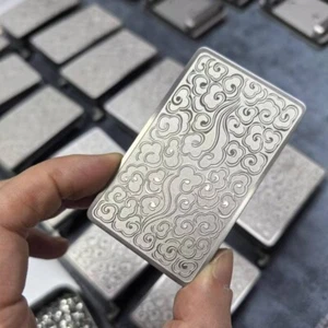 Pure Titanium Automatic Buckle Belt Head Business Buckle Inner Width 3.5/3.8mm - Picture 1 of 28