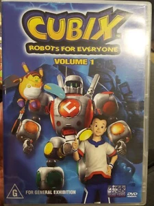 CUBIX ROBOTS FOR EVERYONE VOLUME 1 RARE DVD ANIMATION CARTOON TV SHOW SERIES - Picture 1 of 3