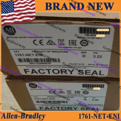 1761-NET-ENI NEW PLC MICROLOGIX AND SLC COMMUNICATION ADA 1761-NET-ENI NEW - Image 1 of 4