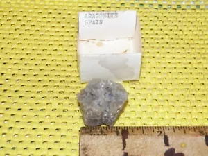 Muestra de cristal de aragonita morada de España - Imagen 1 de 4