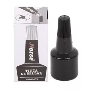 Black Stamp Pad Ink Refill Endorsing 28cc - Picture 1 of 1
