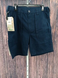 Stillwater Supply Company Herren Größe 34" Marine Köper Bierflasche BBQ Shorts 1-AA5 - Bild 1 von 8