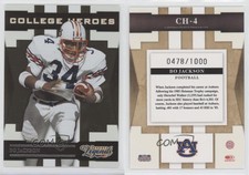 2008 Donruss Americana Sports Legends College Heroes /1000 Bo Jackson #CH-4