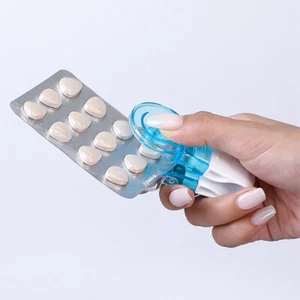 Dispensador portátil de tabletas para medicamentos anticontaminación 5 piezas - Imagen 1 de 6