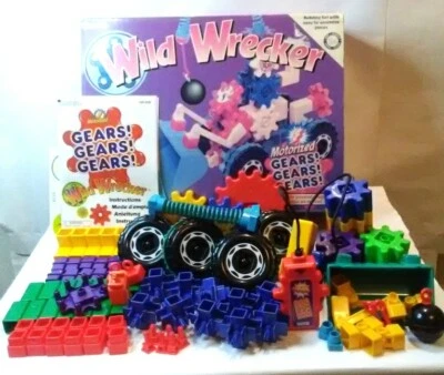 Learning Resources Wild Wrecker Gear Building Kit Motorized 100 Pieces - Image 1 of 4