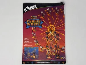 1999 K’NEX 3 Ft Tall Ferris Wheel 15116 Instructions Manual Only - Picture 1 of 2