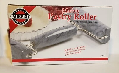 Rodillo de pastelería de mármol Norpro Foto 1 de 4