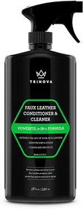 Acondicionador y limpiador de cuero sintético TriNova, potente fórmula 2 en 1, 18 oz - Imagen 1 de 3