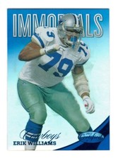 Erik Williams /100 2012 Certified Mirror Blue #175 Football Card
