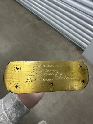 Lehmanns 50's Goddess Persimmon Bronze Center Shaft Custom Putter M 1800 RH 34" - Image 1 of 4