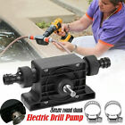 Home Manual Electric Drill Drive Self Priming Pump Water Oil Transfer Fluid