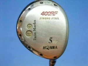 GOLF CLUBS FAIRWAY WOOD HONMA TWIN MARKS 400RF 2-STAR #5 5W LOFT-19 R-FLEX BERES - Picture 1 of 5