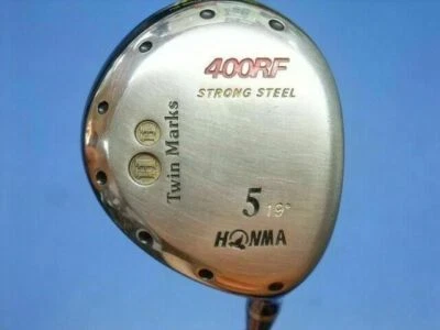 GOLF CLUBS FAIRWAY WOOD HONMA TWIN MARKS 400RF 2-STAR #5 5W LOFT-19 R-FLEX BERES - Image 1 of 4