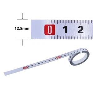 Wasserdicht Stahl Zollstock Maßband 15 m Nylon beschichtet gerade Kante Werkzeu - Bild 1 von 18