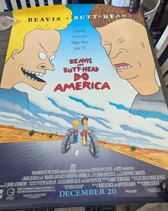 Beavis And Butthead Do America doppelseitiges Filmposter - Bild 1 von 2