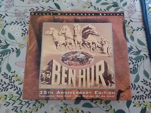 Ben Hur 1969 VHS Cassette Box Set Deluxe 35TH Anniversary EXCELLENT CONDITION - Picture 1 of 5