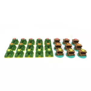 UPGRADE KIT FOR RIVERFOLK EXPANSION - ROOT - 24 PIECES - Imagen 1 de 5