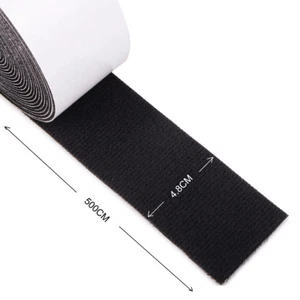 Felt Edge Fabric Felts for Car Wrapping 1 Roll 500cm * 4.8cm Self-Adhesive Glue - Bild 1 von 7