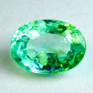 Beautiful 1.89 Ct. 9x6.5 mm Columbian Emerald, Loose Stone - Picture 1 of 5
