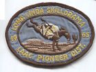 ? Scouts Bsa Laac Pioneer District Skillorama Bucking Burro Patch - 1965 - Glaac