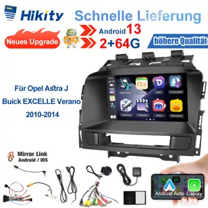 64GB Android 13 Autoradio Carplay Für Opel Astra J GTC 2010-2014 GPS Navi DSP BT - Bild 1 von 19