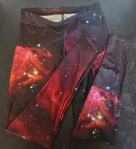 BlackMilk Damen Galaxy Leggings High Rise Stretch Hose Größe M - Bild 1 von 3