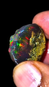 Rarissimo opale naturale etiope grezzo, opale grezzo, opale di fuoco welo, 1743 - Foto 1 di 5