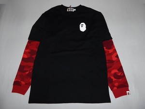 black and red bape shirt