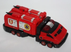 Camion dei pompieri Power Rangers Lightspeed Rescue Deluxe Pyro 1 rosso Bandai 1999 - Foto 1 di 8