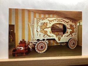 Vendo-Floto "Due Giullari" Carro Calliope: Ringling Museum - Cartolina d'epoca - Foto 1 di 3