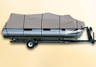 DELUXE PONTOON BOAT COVER JC MANUFACTURING NEPTOON 23 FISH