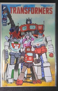 Transformers #1 Skybound Image Comics 2023 Daniel Warren Johnson Cover B NM+ - Bild 1 von 2