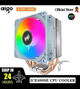 Aigo ICE200 PRO RGB Refrigerador CPU Intel LGA, AMD AM5/AM4 Refrigeración Silenciosa y Fuerte - Imagen 1 de 3
