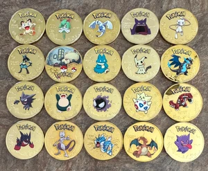 Monete Pokemon da collezione in supporto protettivo e set in scatola - disegni esclusivi! - Foto 1 di 98