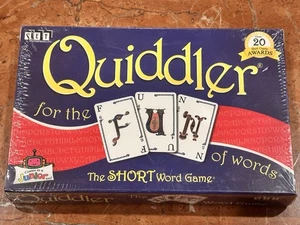 QUIDDLER CANNEI SET ENTERPRISES SHORT WORD CARD GAME AWARDS NEW SEALED - Picture 1 of 4