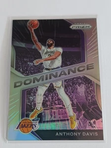 2020-21 Panini Prizm Anthony Davis Dominance Silver Prizm #1 LA Lakers - Picture 1 of 2