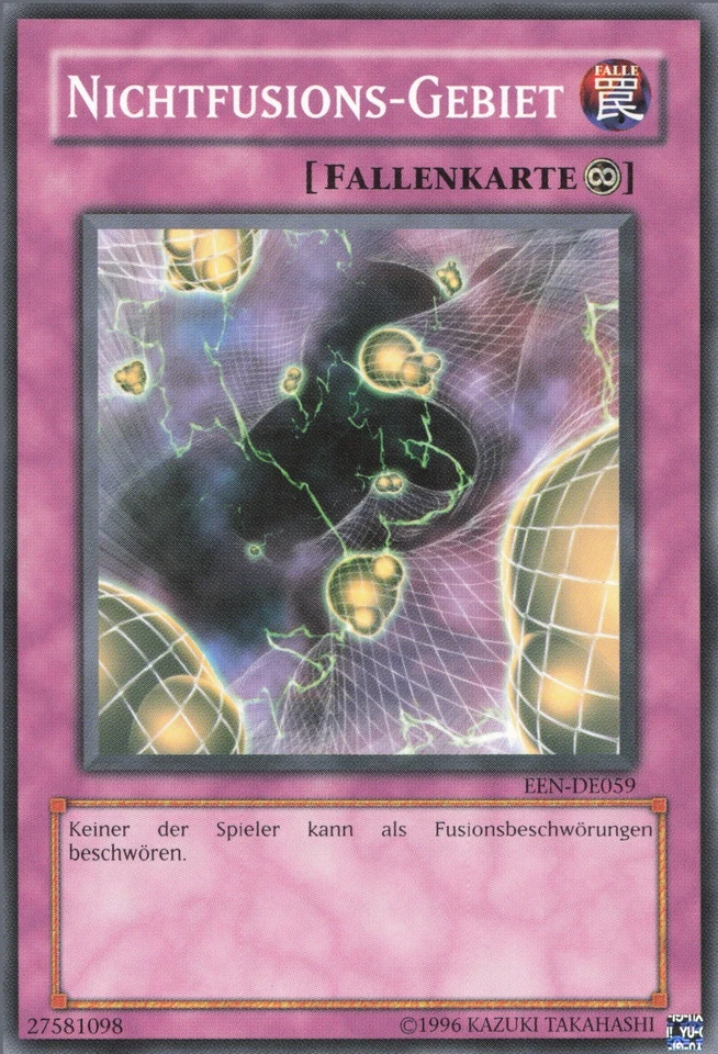 YuGiOh Nichtfusions-Gebiet EEN-DE059 Common NM 1st - Bild 1 von 2