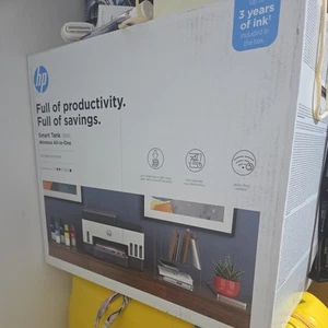 HP Smart Tank 7605 Wireless All-in-One Printer-3 Years Of Ink Invoice included! - Afbeelding 1 van 2