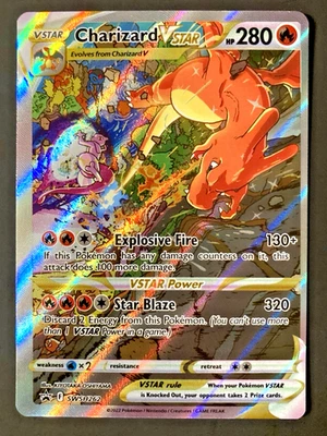 Charizard VSTAR SWSH262 SWSH: Sword & Shield Promo Pokemon Cards Holo LP / OC - Image 1 of 3