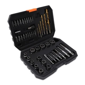 48 Pezzi Set di Punte per Trapano Estrattore Vite, Kit Estrattore Sinistro Precisione Esagonale H... - Foto 1 di 7