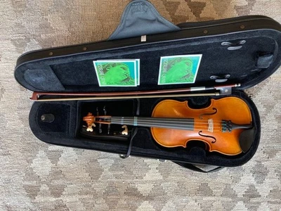 Nicolo Santi NSN60S 1/4 Violin 2021 w/Bow, Case, Shoulder Rest & Rosin - Image 1 of 4