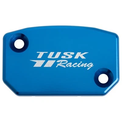 Tapa de depósito de embrague anodizado Tusk azul para Husqvarna TC 125 Heritage 2023 Foto 1 de 4